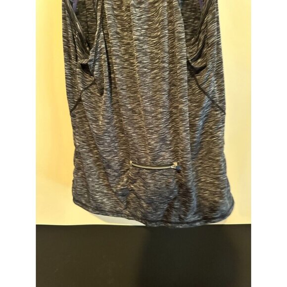 Athleta Womens Space Gray Racer Back Yoga Running Athletic Top Size Large - Picture 4 of 8